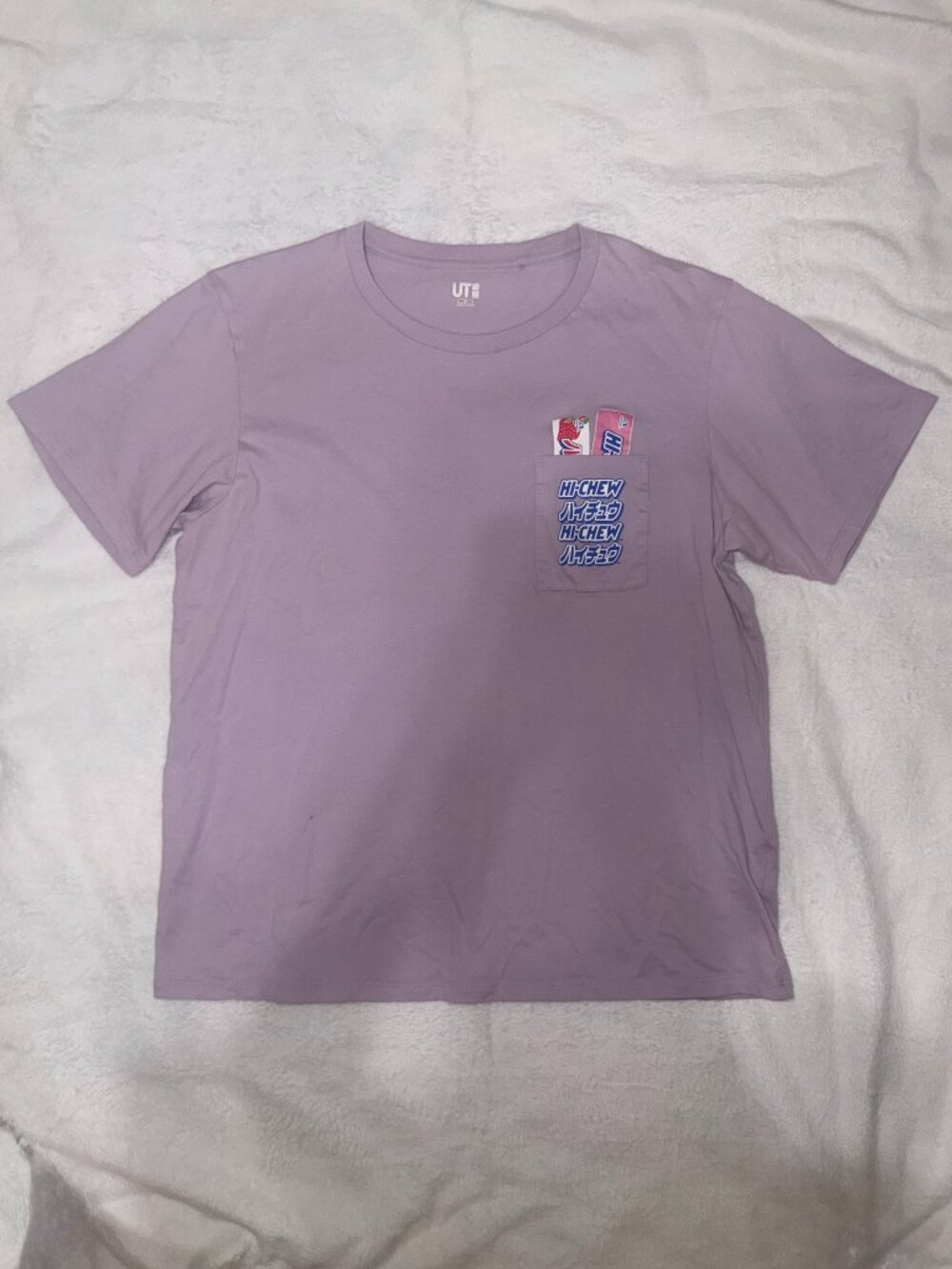 Uniqlo UT "Brands Okashi" Hi-Chew Pocket Tee M